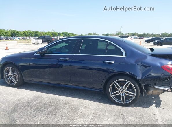 WDDZF4JB4HA243478 2017 MERCEDES-BENZ E-CLASS Синий Панорамный вид салона 360°