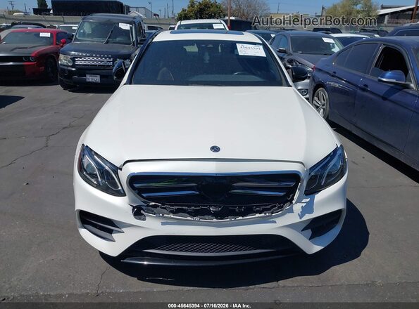 WDDZF4JB4JA314166 2018 MERCEDES-BENZ E-CLASS White Rear interior view