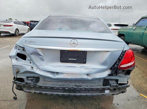 WDDZF4JB4JA358989 2018 MERCEDES-BENZ E Blue Rear view