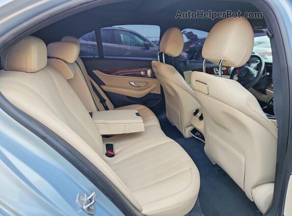 WDDZF4JB4JA358989 2018 MERCEDES-BENZ E Blue Rear seats view