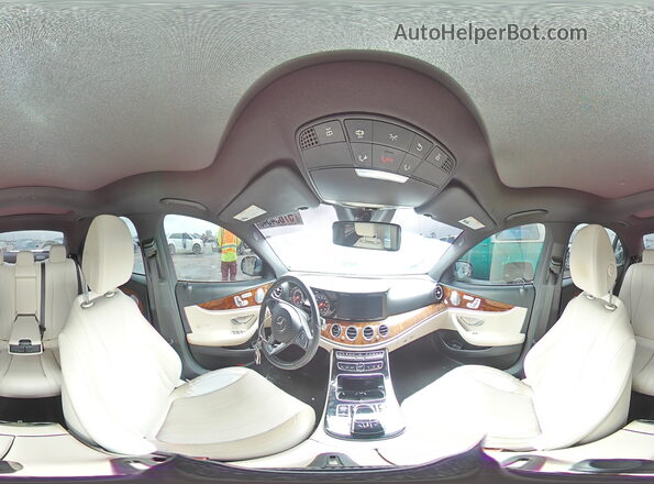 WDDZF4JB4JA358989 2018 MERCEDES-BENZ E Blue 360 interior view