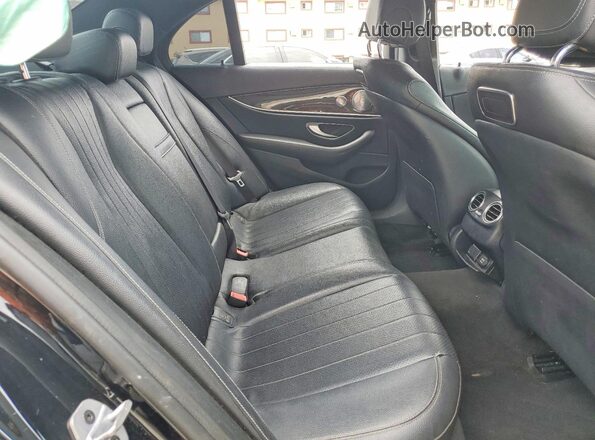 WDDZF4JB4KA517429 2019 MERCEDES-BENZ E Черный Вид задних сидений