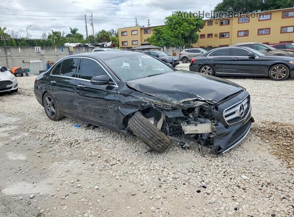 WDDZF4JB4KA517429 2019 MERCEDES-BENZ E Черный Передняя правая четверть