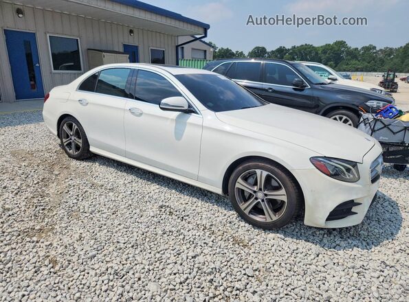 WDDZF4JB5HA074376 2017 MERCEDES-BENZ E White Przód prawy