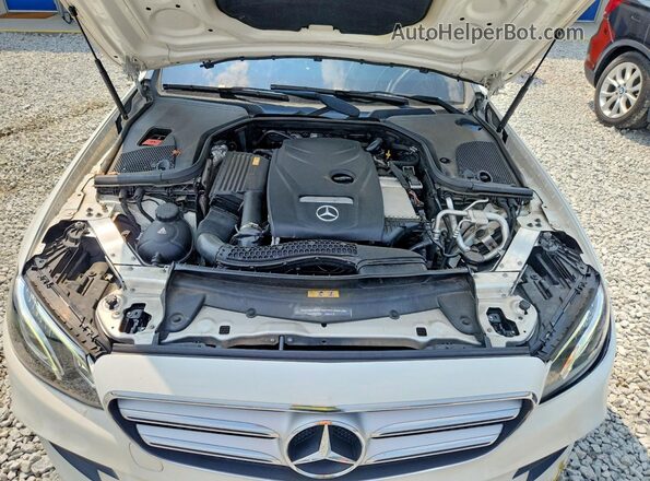 WDDZF4JB5HA074376 2017 MERCEDES-BENZ E White Widok wnętrza z tyłu