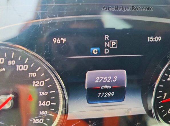 WDDZF4JB5HA074376 2017 MERCEDES-BENZ E White Widok zestawu wskaźników