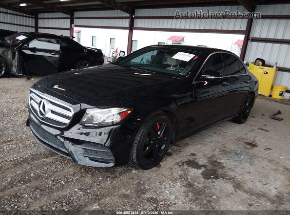 WDDZF4JB5HA212787 2017 MERCEDES-BENZ E-CLASS Black Front left