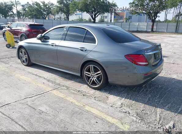 WDDZF4JB5JA328092 2018 MERCEDES-BENZ E-CLASS Gray Trasero izquierdo