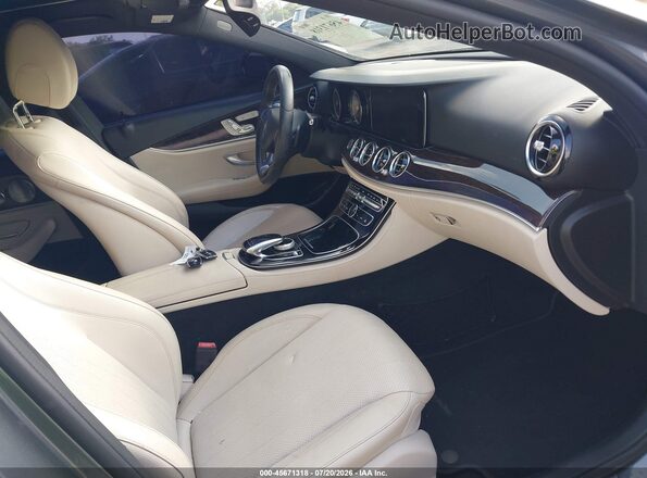 WDDZF4JB5JA328092 2018 MERCEDES-BENZ E-CLASS Gray Vista interior delantera