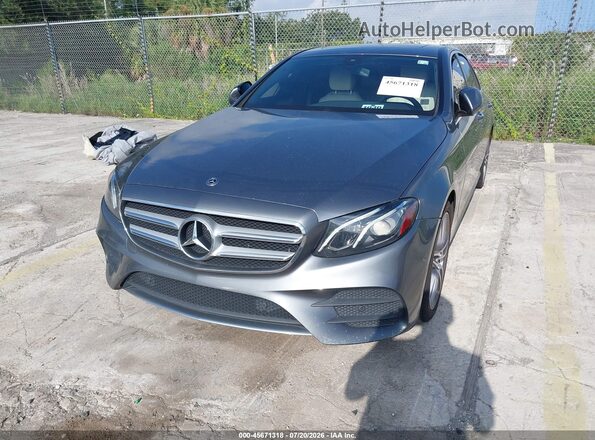 WDDZF4JB5JA328092 2018 MERCEDES-BENZ E-CLASS Gray Vista frontal