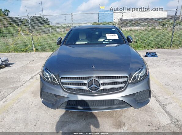 WDDZF4JB5JA328092 2018 MERCEDES-BENZ E-CLASS Gray Vista del cuadro de instrumentos