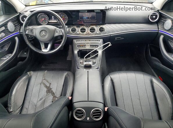 WDDZF4JB5JA382640 2018 MERCEDES-BENZ E Black Dashboard view