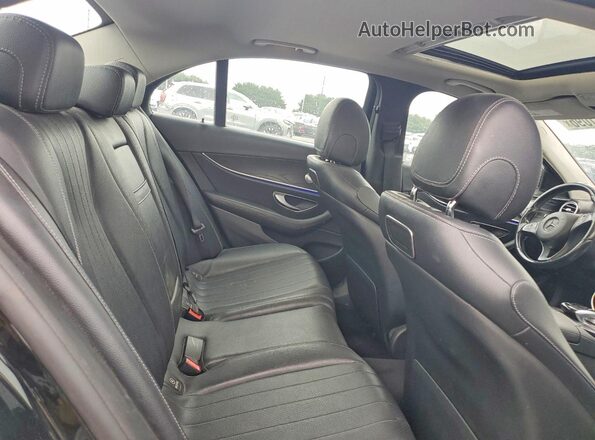 WDDZF4JB5JA382640 2018 MERCEDES-BENZ E Black Rear seats view
