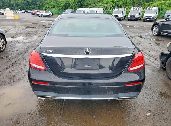 WDDZF4JB5JA382640 2018 MERCEDES-BENZ E Black Rear view