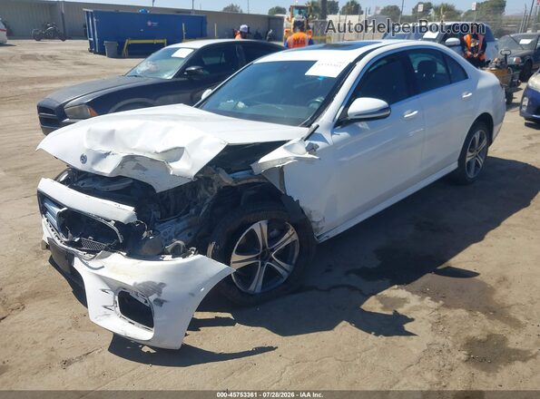 WDDZF4JB5KA515754 2019 MERCEDES-BENZ E-CLASS White წინა მარცხენა ხედი სამი მეოთხედიდან