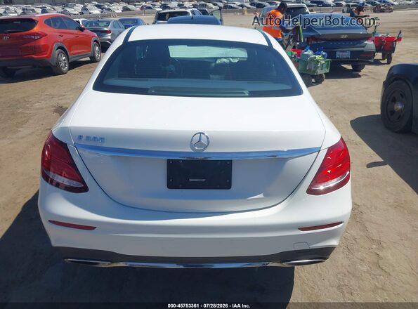 WDDZF4JB5KA515754 2019 MERCEDES-BENZ E-CLASS White 