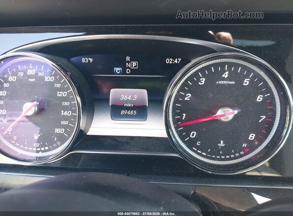 WDDZF4JB5KA529735 2019 MERCEDES-BENZ E-CLASS Серый Вид задних сидений