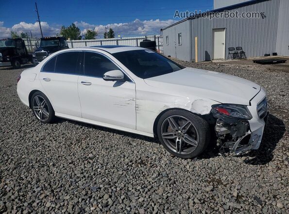 WDDZF4JB5KA627342 2019 MERCEDES-BENZ E White Delantero derecho