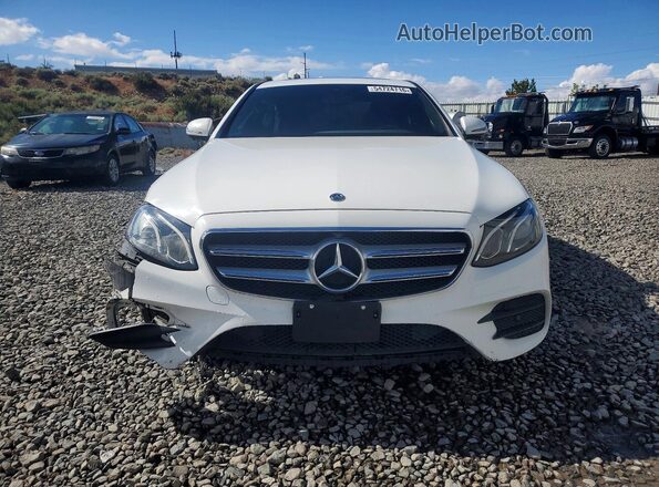 WDDZF4JB5KA627342 2019 MERCEDES-BENZ E White Vista frontal