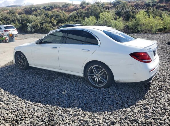 WDDZF4JB5KA627342 2019 MERCEDES-BENZ E White Trasero izquierdo