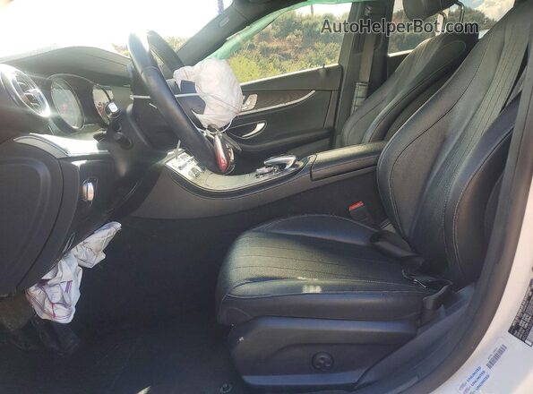 WDDZF4JB5KA627342 2019 MERCEDES-BENZ E White Vista interior delantera