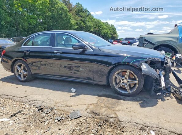 WDDZF4JB6HA009925 2017 MERCEDES-BENZ E Черный Передняя правая четверть