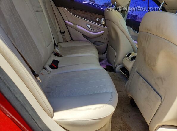 WDDZF4JB6HA071499 2017 MERCEDES-BENZ E Red Vista de los asientos traseros