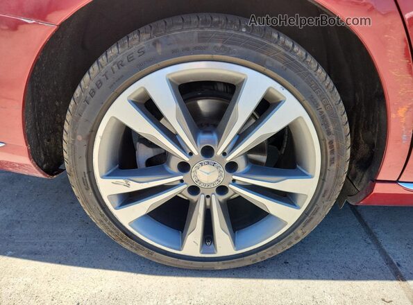 WDDZF4JB6HA071499 2017 MERCEDES-BENZ E Red 