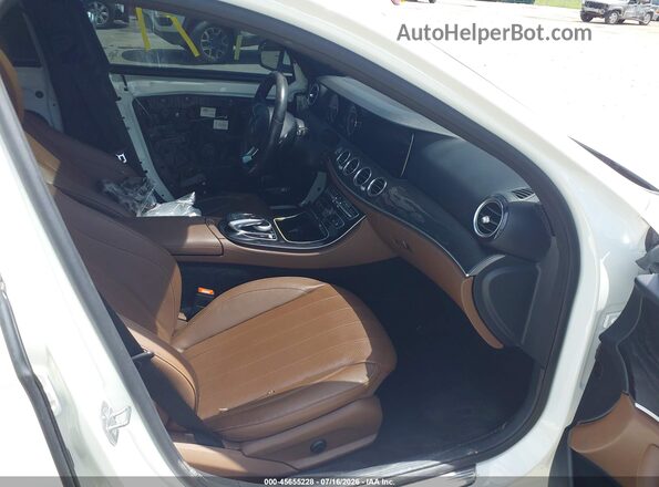 WDDZF4JB6HA095415 2017 MERCEDES-BENZ E-CLASS White Vista interior delantera