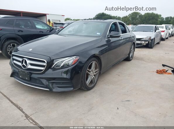 WDDZF4JB6HA178262 2017 MERCEDES-BENZ E-CLASS Black Передня ліва чверть