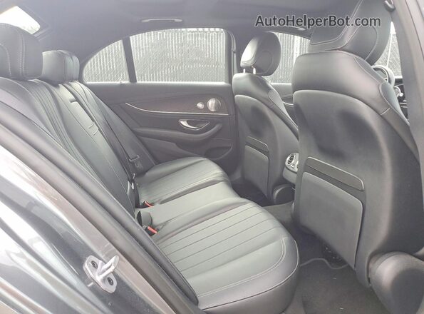 WDDZF4JB6KA586977 2019 MERCEDES-BENZ E Gray Vista de los asientos traseros