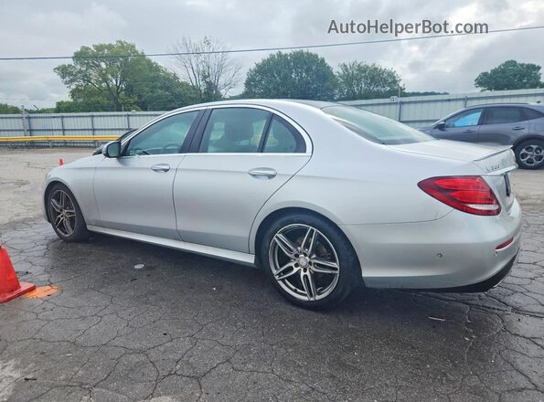 WDDZF4JB7HA045722 2017 MERCEDES-BENZ E Silver Trasero izquierdo