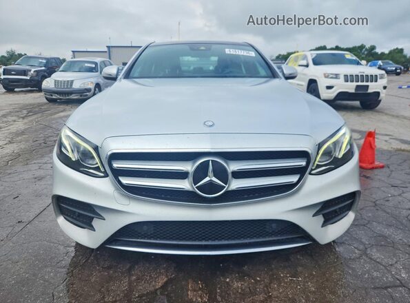 WDDZF4JB7HA045722 2017 MERCEDES-BENZ E Silver Vista frontal
