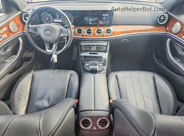 WDDZF4JB7HA045722 2017 MERCEDES-BENZ E Silver Vista del salpicadero