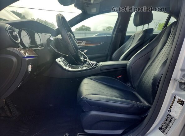 WDDZF4JB7HA045722 2017 MERCEDES-BENZ E Silver Vista interior delantera