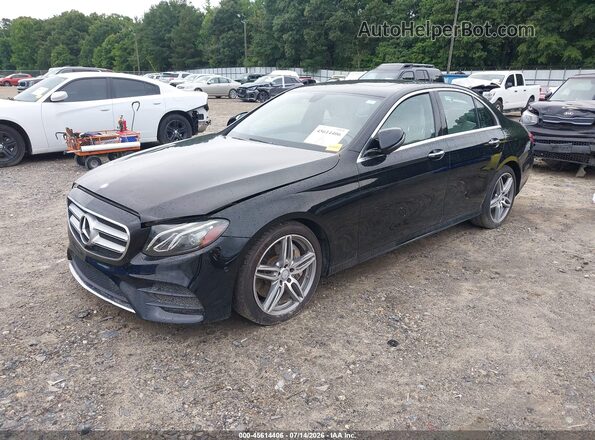 WDDZF4JB7HA114229 2017 MERCEDES-BENZ E-CLASS Black Vista tres cuartos delantera izquierda