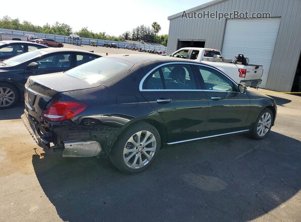 WDDZF4JB7HA175032 2017 MERCEDES-BENZ E Black Задня права чверть