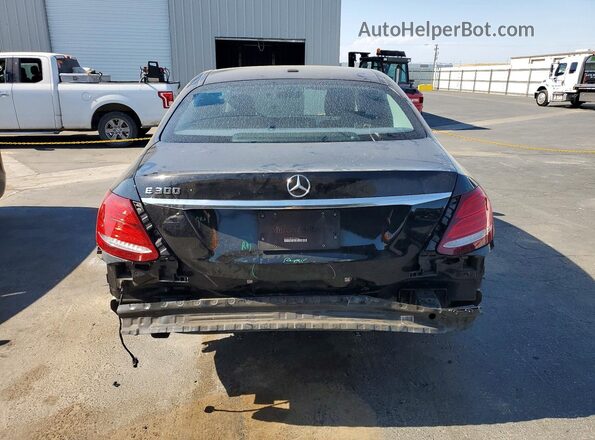 WDDZF4JB7HA175032 2017 MERCEDES-BENZ E Black Вид ззаду