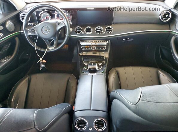 WDDZF4JB7HA175032 2017 MERCEDES-BENZ E Black Вид панелі приладів