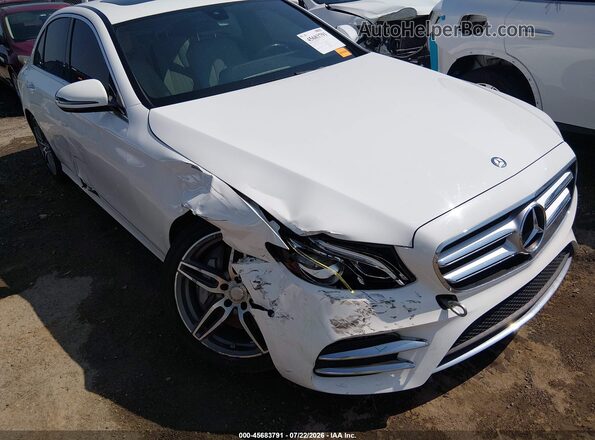 WDDZF4JB7HA203749 2017 MERCEDES-BENZ E-CLASS Белый Вид спереди