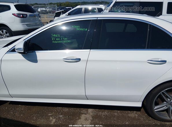 WDDZF4JB7HA203749 2017 MERCEDES-BENZ E-CLASS Белый Панорамный вид салона 360°