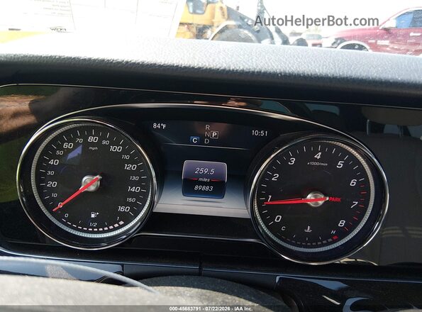 WDDZF4JB7HA203749 2017 MERCEDES-BENZ E-CLASS Белый Вид задних сидений