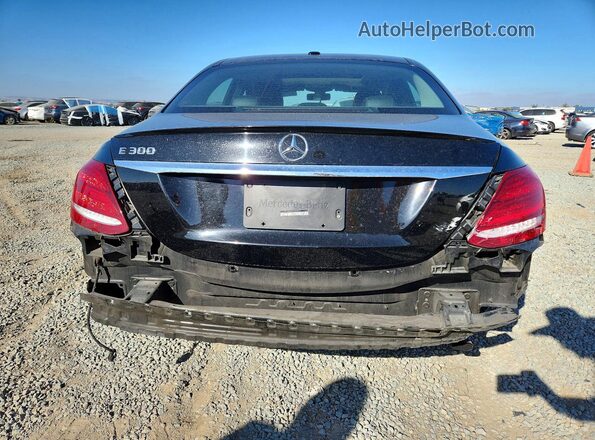 WDDZF4JB7JA301573 2018 MERCEDES-BENZ E Black Vista trasera