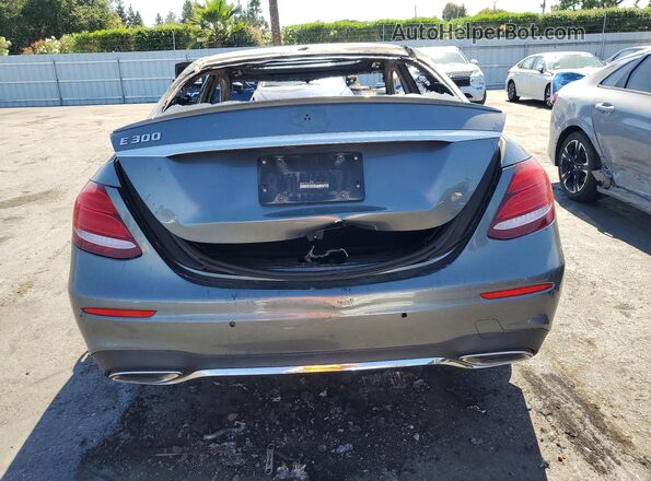 WDDZF4JB7KA526979 2019 MERCEDES-BENZ E Gray Widok z tyłu