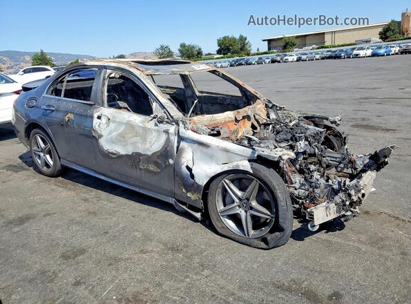 WDDZF4JB7KA526979 2019 MERCEDES-BENZ E Gray Przód prawy