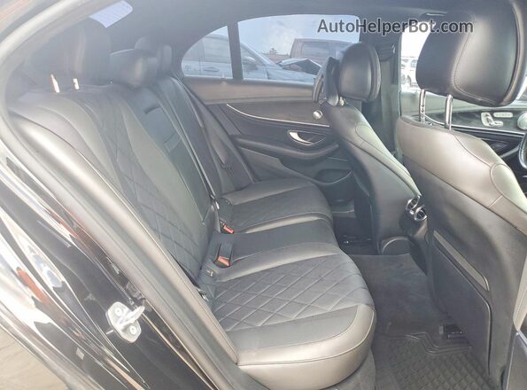 WDDZF4JB8HA183690 2017 MERCEDES-BENZ E Black უკანა სავარძლების ხედი