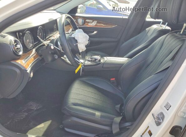 WDDZF4JB8HA280839 2017 MERCEDES-BENZ E White Vista interior delantera