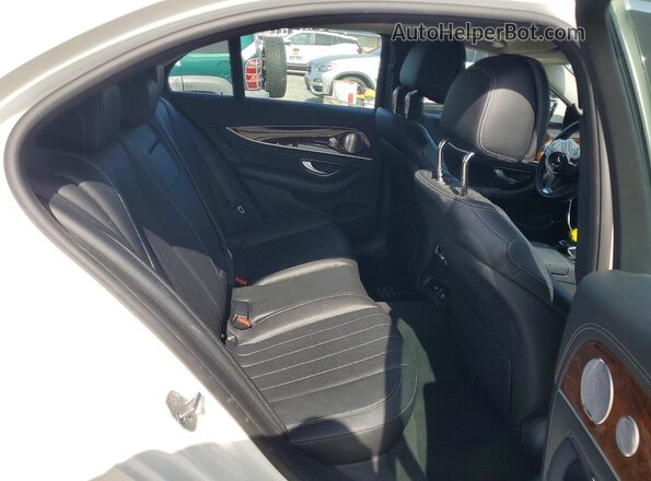 WDDZF4JB8HA280839 2017 MERCEDES-BENZ E White Vista de los asientos traseros