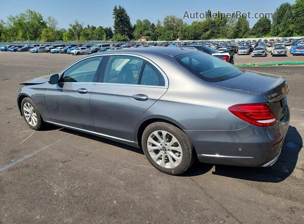 WDDZF4JB8JA423133 2018 MERCEDES-BENZ E Silver Rear left