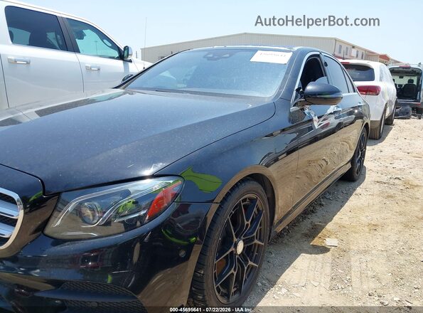 WDDZF4JB9HA157082 2017 MERCEDES-BENZ E-CLASS Black Vista frontal